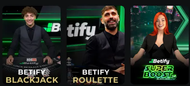 Wat is een live BETIFY CASINO